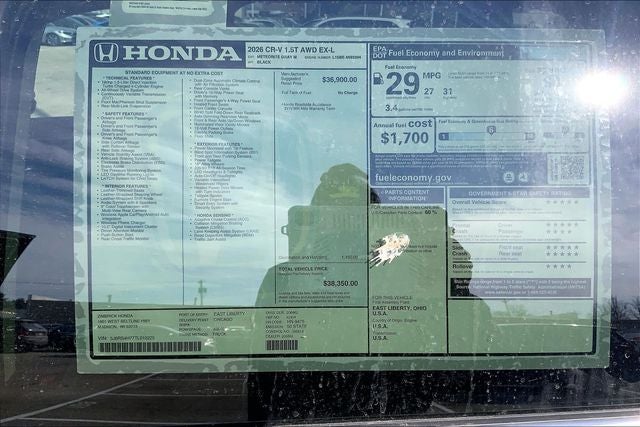 2026 Honda CR-V EX-L