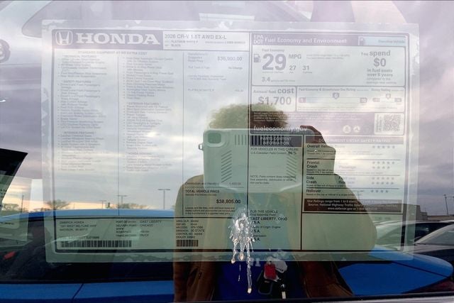 2026 Honda CR-V EX-L