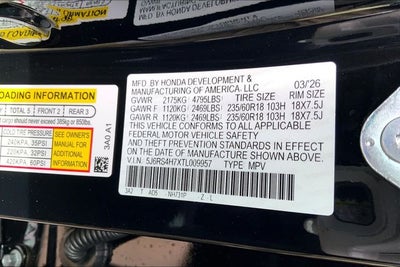 2026 Honda CR-V EX-L