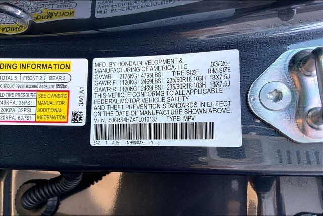 2026 Honda CR-V EX-L