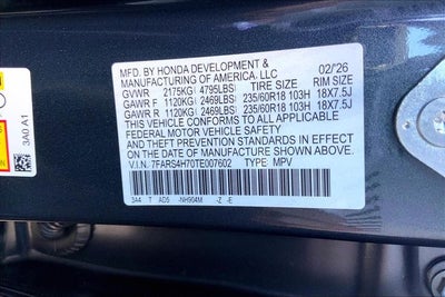 2026 Honda CR-V EX-L