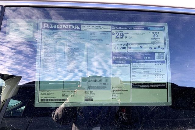 2026 Honda CR-V EX-L