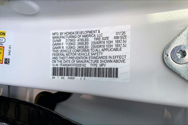 2026 Honda CR-V EX-L