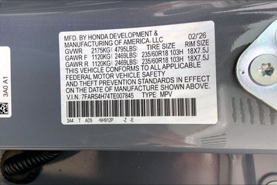 2026 Honda CR-V EX-L