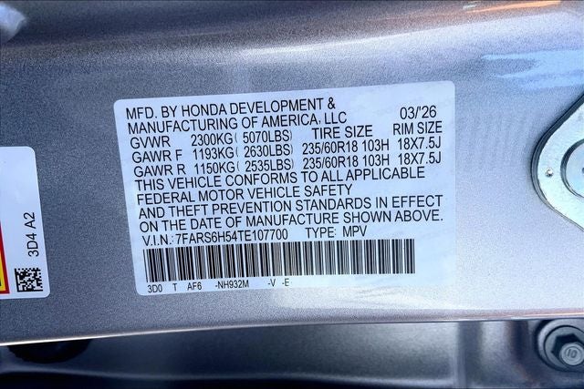 2026 Honda CR-V Hybrid Sport