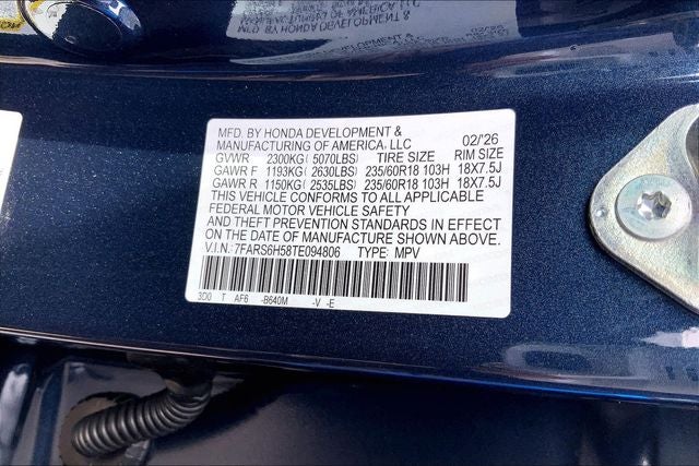 2026 Honda CR-V Hybrid Sport