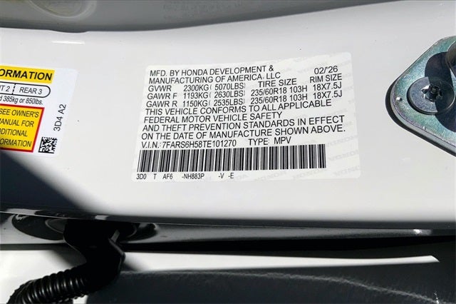 2026 Honda CR-V Hybrid Sport