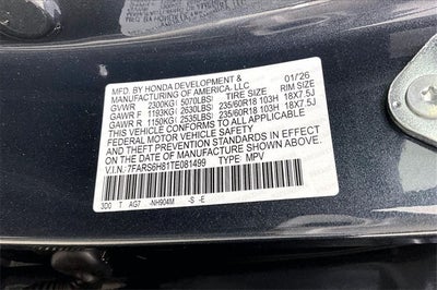 2026 Honda CR-V Hybrid Sport-L