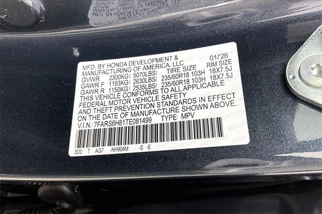 2026 Honda CR-V Hybrid Sport-L