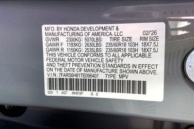 2026 Honda CR-V Hybrid Sport-L