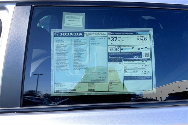 2026 Honda CR-V Hybrid Sport-L