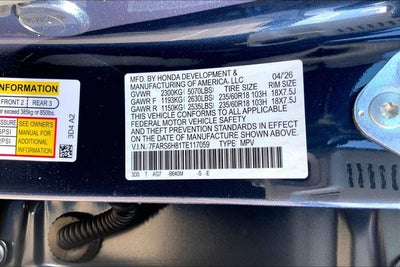 2026 Honda CR-V Hybrid Sport-L