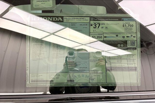 2026 Honda CR-V Hybrid Sport-L