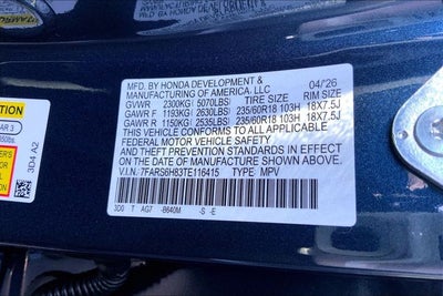 2026 Honda CR-V Hybrid Sport-L