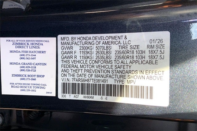 2026 Honda CR-V Hybrid Sport-L