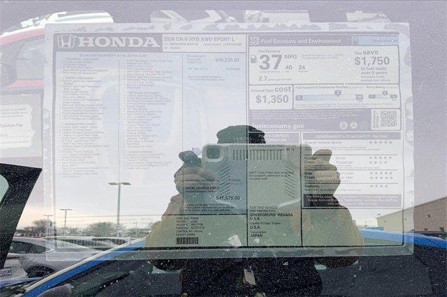 2026 Honda CR-V Hybrid Sport-L