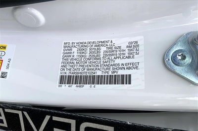 2026 Honda CR-V Hybrid Sport Touring