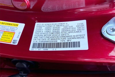 2026 Honda CR-V Hybrid Sport Touring