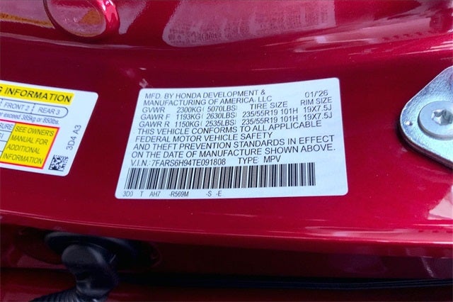 2026 Honda CR-V Hybrid Sport Touring