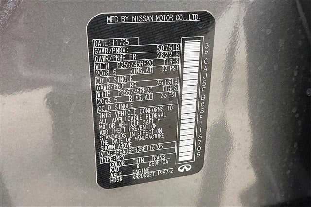 2025 INFINITI QX50 SPORT