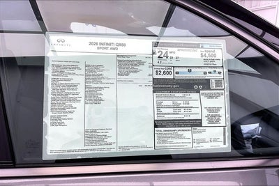 2026 INFINITI QX60 SPORT