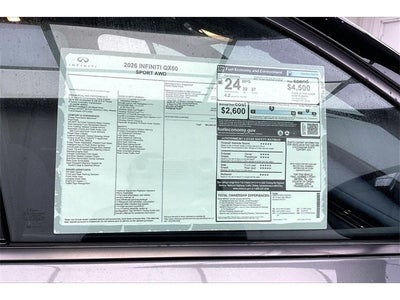 2026 INFINITI QX60 SPORT