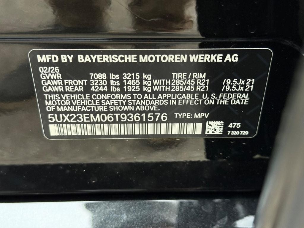 2026 BMW X7 xDrive40i