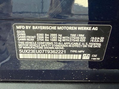 2026 BMW X5 xDrive40i