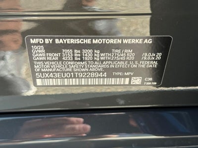 2026 BMW X5 xDrive50e