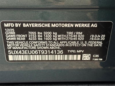 2026 BMW X5 xDrive50e