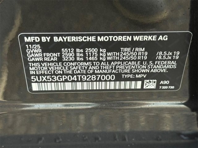 2026 BMW X3 30 xDrive