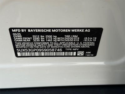 2025 BMW X3 30 xDrive