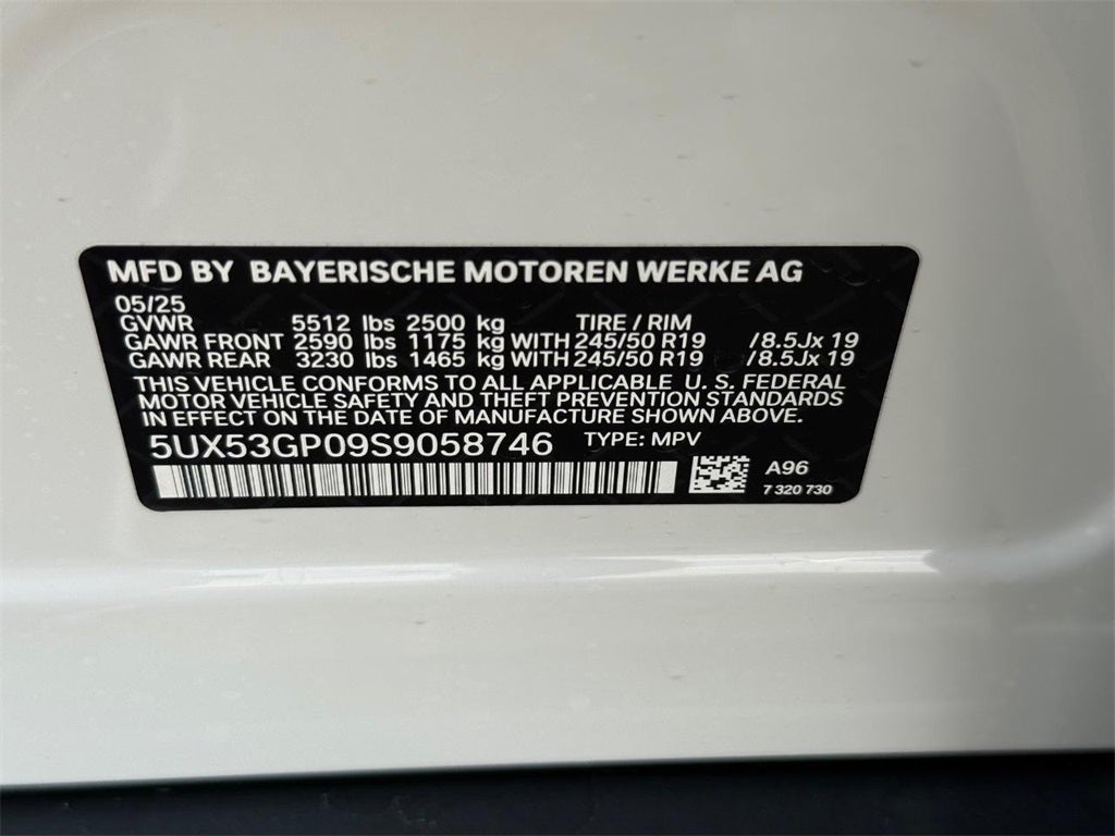 2025 BMW X3 30 xDrive