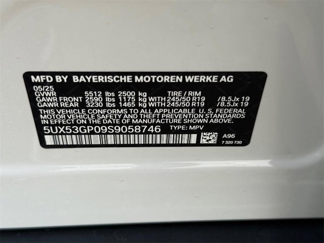 2025 BMW X3 30 xDrive