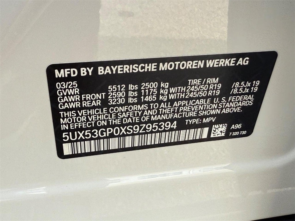 2025 BMW X3 30 xDrive