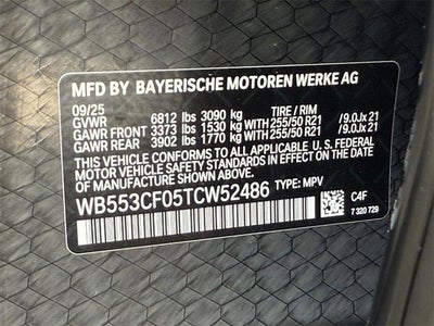 2026 BMW iX xDrive60