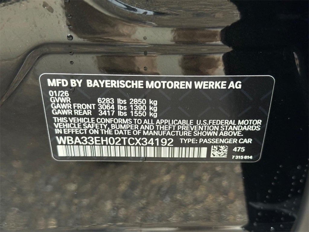 2026 BMW 740i 740i xDrive