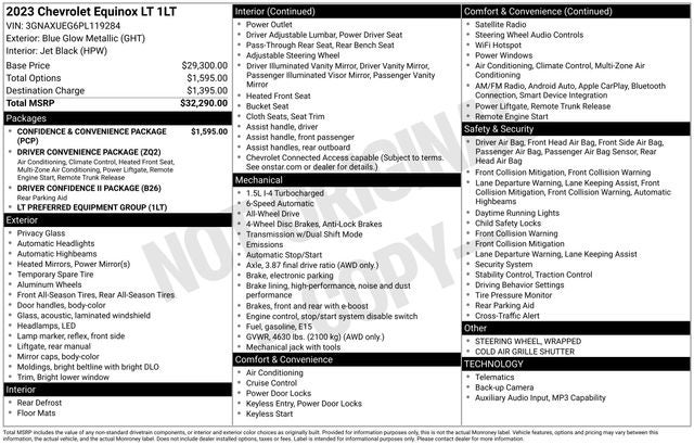 2023 Chevrolet Equinox LT