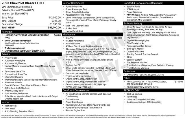 2023 Chevrolet Blazer LT