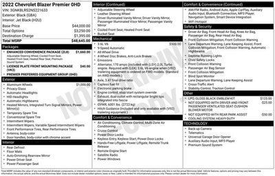 2022 Chevrolet Blazer Premier