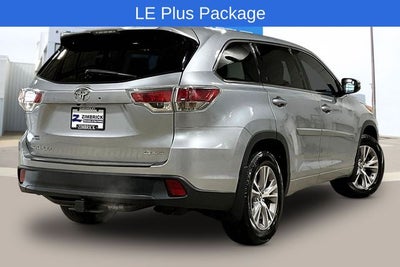 2016 Toyota Highlander LE Plus V6
