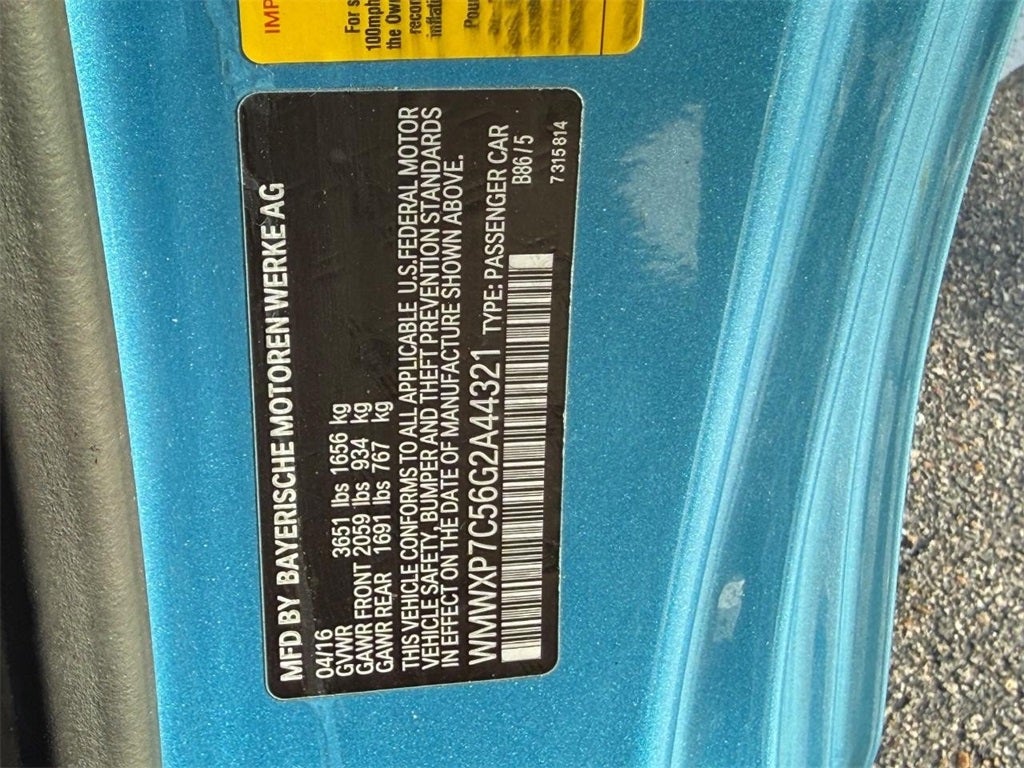 2016 MINI Cooper S Base