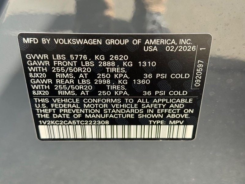 2026 Volkswagen Atlas Cross Sport 2.0T SE w/Technology