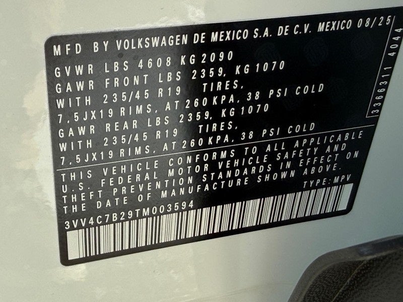 2026 Volkswagen Taos 1.5T SEL