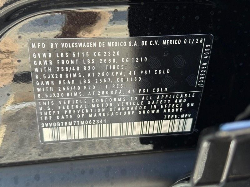 2026 Volkswagen Tiguan 2.0T SE R-Line Black