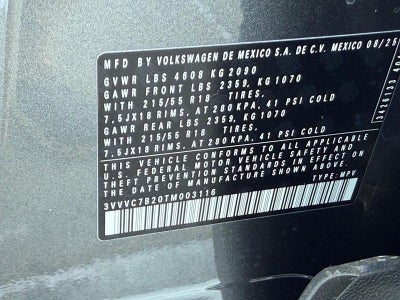 2026 Volkswagen Taos 1.5T SE