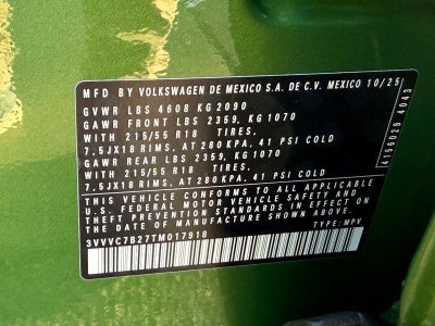 2026 Volkswagen Taos 1.5T SE