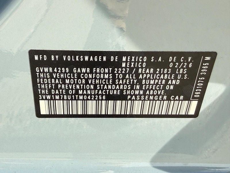 2026 Volkswagen Jetta GLI 2.0T Autobahn