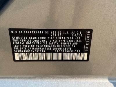 2025 Volkswagen Jetta 1.5T Sport