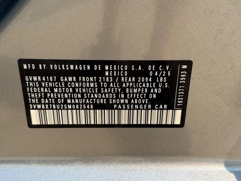 2025 Volkswagen Jetta 1.5T Sport